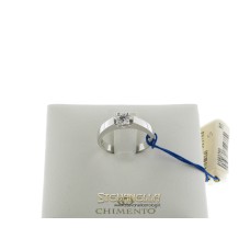 Chimento anello solitario oro bianco e diamante ct.0,40 Sim Ref. 81680753